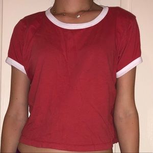 Forever 21 cropped tee